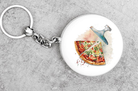 Watercolor Pizza Cutter Clipart Bundle Sublimation Regulrcrative 