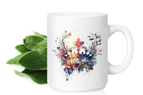 Watercolor Queen Crown Clipart Bundle Sublimation Regulrcrative 