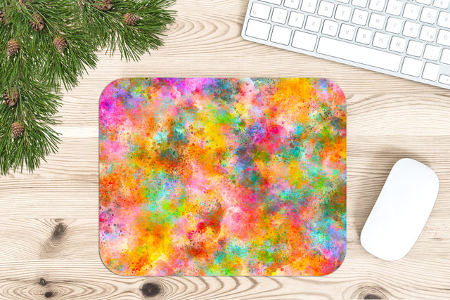 Watercolor Splash Mouse Pad PNG Abstract Sublimation Design Sublimation oyonnidesign 