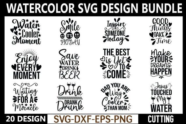 watercolor SVG design bundle SVG designer krishna 