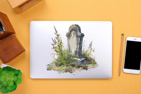 Watercolor Tombstone Clipart Bundle Sublimation Regulrcrative 