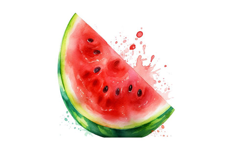 Watercolor Watermelon clipart Bundle Sublimation Regulrcrative 