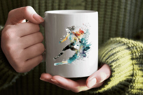 Watercolor Woman Figure Skating Clipart Bundle Sublimation Regulrcrative 