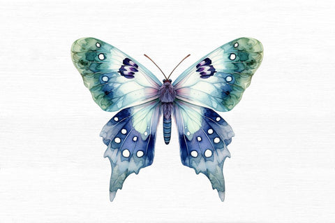 Watercolour Mystical Moth clipart Sublimation Regulrcrative 