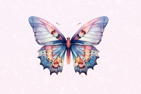 Watercolour Mystical Moth clipart Sublimation Regulrcrative 