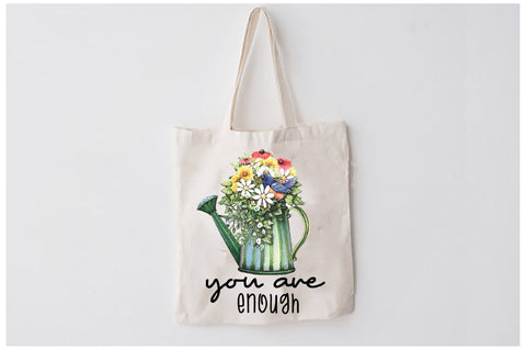 Watering Can and Flower in Pot Sublimation Sublimation Jagonath Roy 