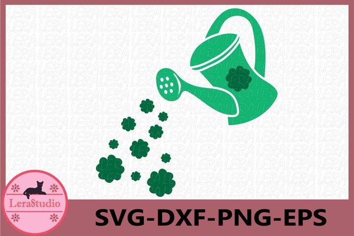 Watering can Clover Svg SVG Lerastudio 
