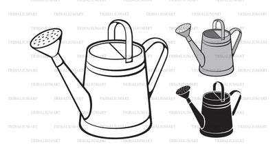 Watering can SVG TribaliumArtSF 