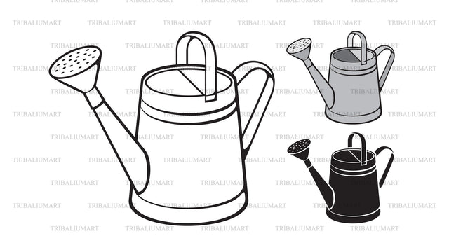 Watering can SVG TribaliumArtSF 