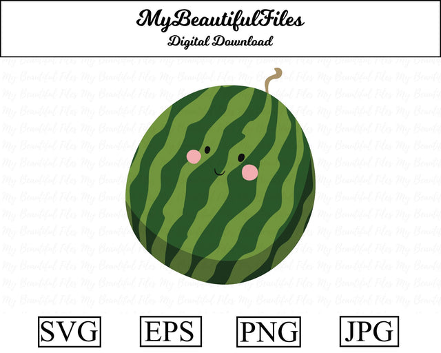 watermelon - fruit SVG MyBeautifulFiles 