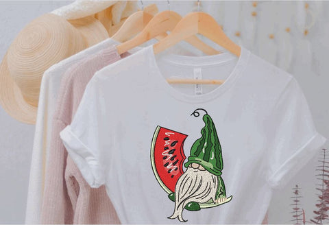Watermelon Gnome, Fruity Gnome Embroidery Design Embroidery/Applique DESIGNS Angie 