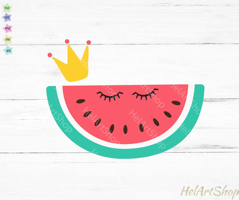 Watermelon Monogram SVG, Summer Monogram Svg, Girl Design SVG _HelArtShop_ 