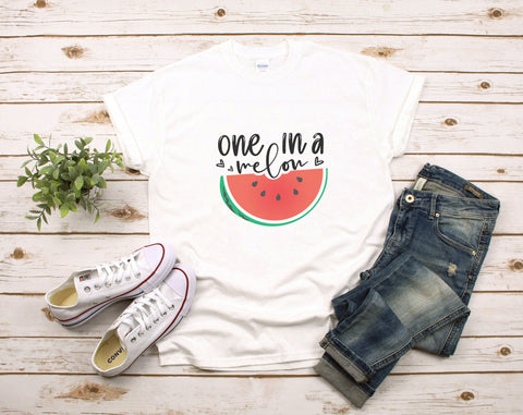 Watermelon Quotes SVG Bundle, 6 Designs, Watermelon Sayings SVG, Funny Watermelon SVG, One In A Melon, Wat-a-melon SVG SVG HappyDesignStudio 