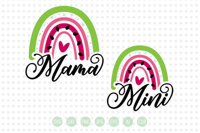 Watermelon Rainbow SVG SVG VectorSVGdesign 