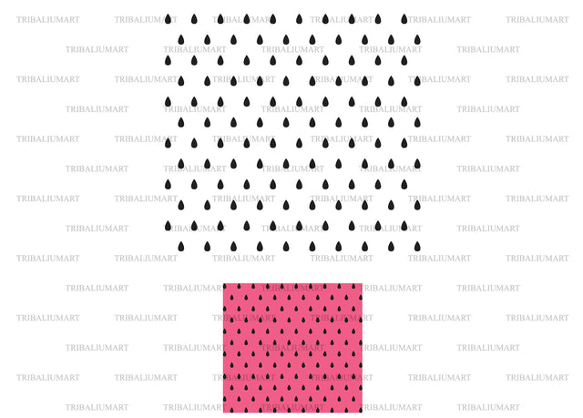 Watermelon seeds SVG TribaliumArtSF 