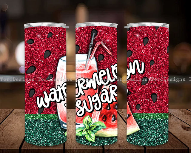 Watermelon Sugar Tumbler Sublimation Sublimation ToriDesigns 