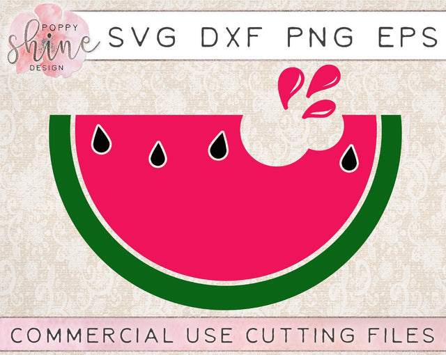 Watermelon SVG Poppy Shine Design 