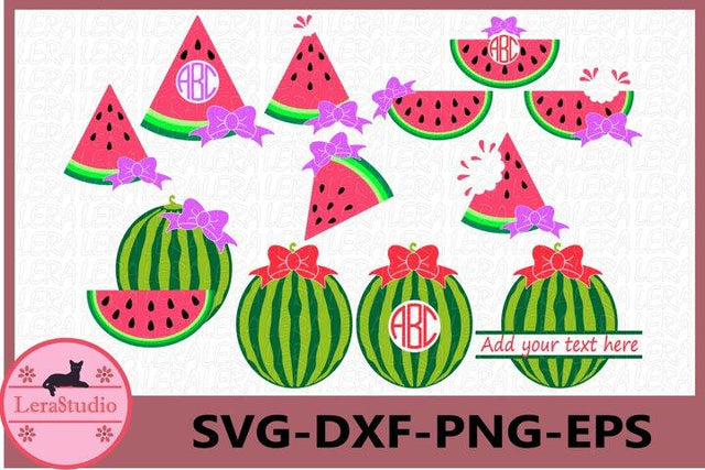 Watermelon SVG SVG Lerastudio 