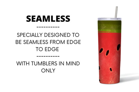 Watermelon Tumbler Sublimation Sublimation SvgOcean 