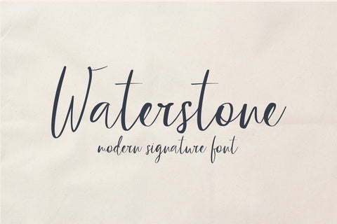 Waterstone Font Sunday Nomad 