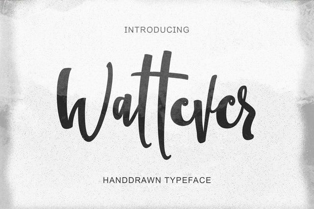 Wattever Font BonjourType 