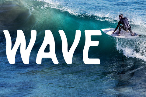 WAVE Font zafrans studio 