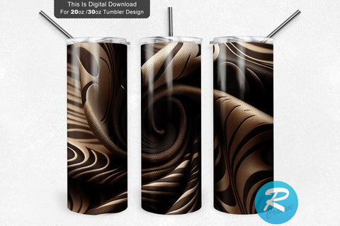 Wave Jacquard 20 oz / 30 oz Tumbler PNG Sublimation Regulrcrative 