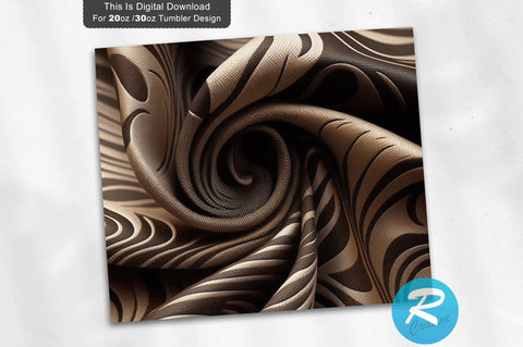 Wave Jacquard 20 oz / 30 oz Tumbler PNG Sublimation Regulrcrative 