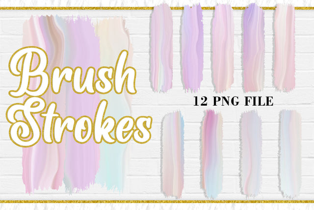 Wave Pink Color Brush Strokes, PNG Sublimation Design Sublimation artnoy 