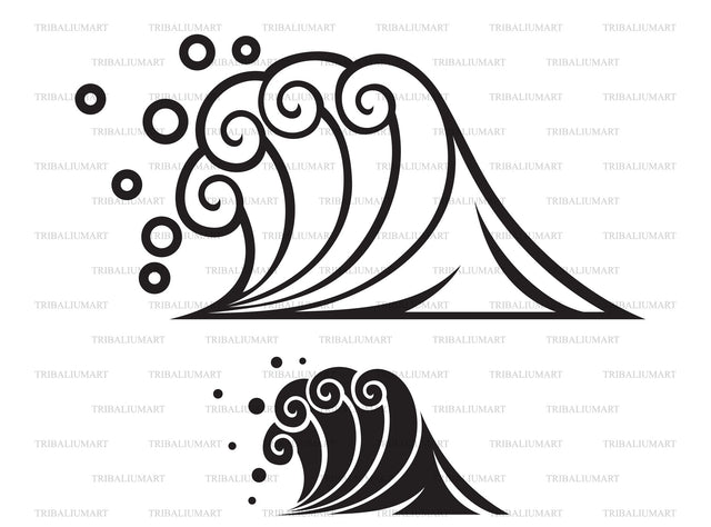 Wave SVG TribaliumArtSF 