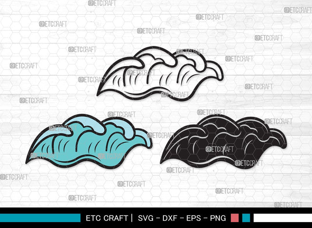 Waves SVG | Wave Svg | Ocean Waves Svg | Ocean Svg | Sea Waves Svg | Waves Clipart SVG ETC Craft 