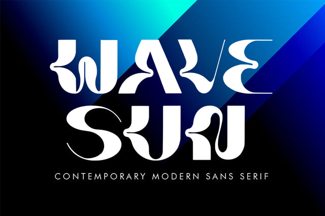 Wavesun – Modern Display Font Font Vultype Co 