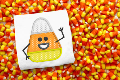 Waving Candy Corn Applique Embroidery Design Embroidery/Applique DESIGNS Designed by Geeks 