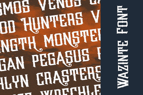 Wazintte - Victorian Decorative Font Font StringLabs 