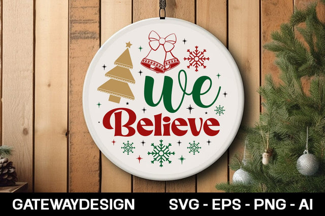 We Believe Svg Design SVG designmaster24 