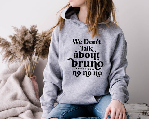 We Don't Talk About Bruno SVG, Encanto Shirt Design, Bruno, Mirabel Madrigal, Cricut Silhouette Vinyl Iron On, Instant Digital Download SVG MD mominul islam 