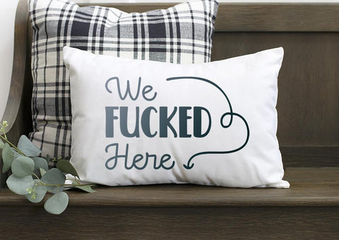 We Fucked Here And Here Adult Funny SVG Design Set | So Fontsy SVG Crafting After Dark 