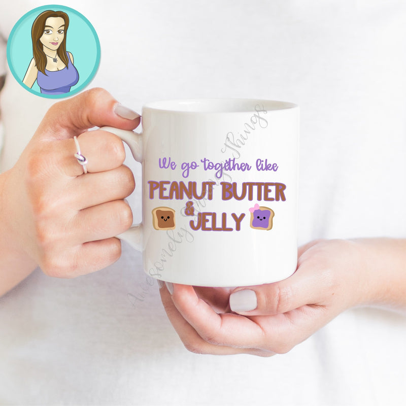 We Go Together Like Peanut Butter And Jelly Valentines Svg So Fontsy 8397