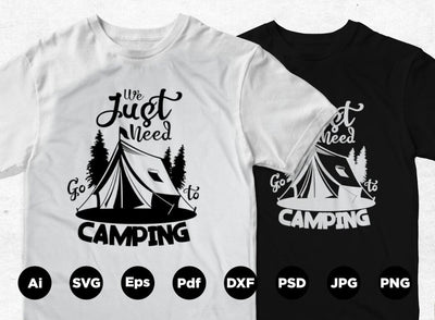 We just need go to Camping design SVG Leamsign Studio 