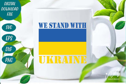 we stand with Ukraine svg, Ukraine flag svg SVG Isabella Machell 