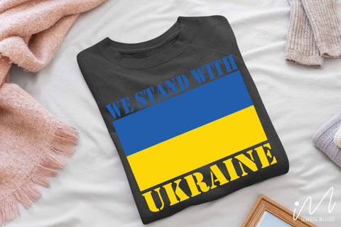 we stand with Ukraine svg, Ukraine flag svg SVG Isabella Machell 