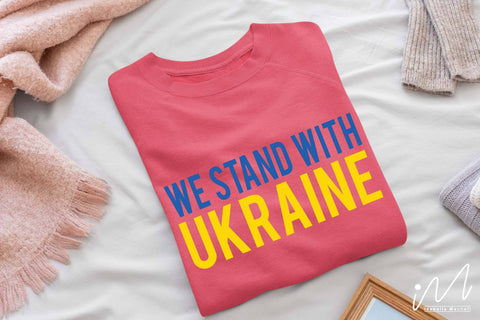 we stand with Ukraine svg, Ukraine svg, Ukraine t shirt svg SVG Isabella Machell 