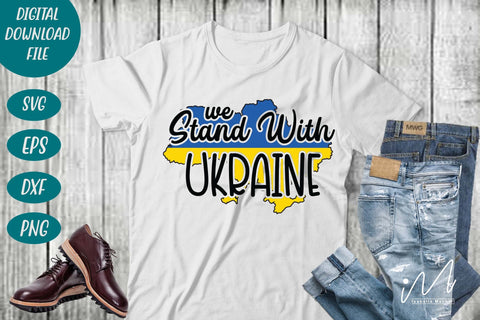we stand with Ukraine svg, Ukraine svg, Ukraine t shirt svg, SVG Isabella Machell 