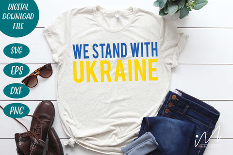 we stand with Ukraine svg, Ukraine svg, Ukraine t shirt svg SVG Isabella Machell 