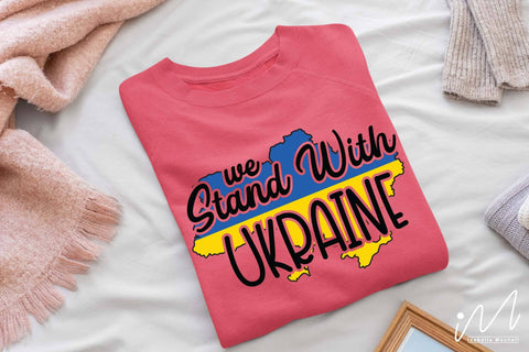 we stand with Ukraine svg, Ukraine svg, Ukraine t shirt svg, SVG Isabella Machell 