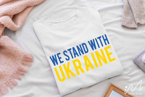 we stand with Ukraine svg, Ukraine svg, Ukraine t shirt svg SVG Isabella Machell 