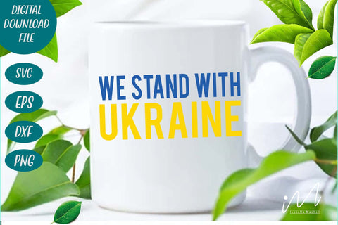 we stand with Ukraine svg, Ukraine svg, Ukraine t shirt svg SVG Isabella Machell 