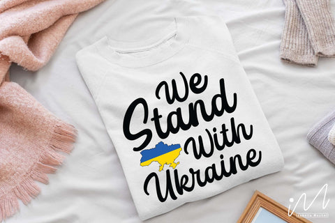 we stand with Ukraine svg, Ukraine svg, Ukraine t shirt svg SVG Isabella Machell 
