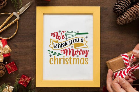 We whisk you a merry christmas SVG Angelina750 