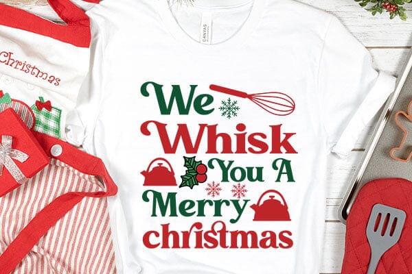 We whisk you a merry christmas SVG Angelina750 
